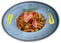 Pasta sa dimljenim lososom